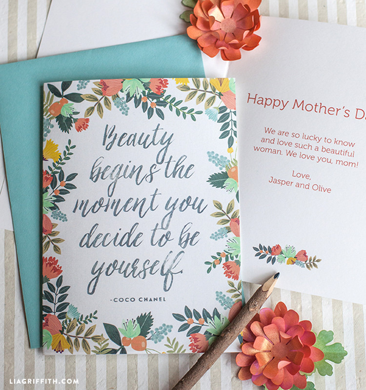 Inspirational Quote Card
 Inspirational Quote Cards For Any Occasion Lia Griffith