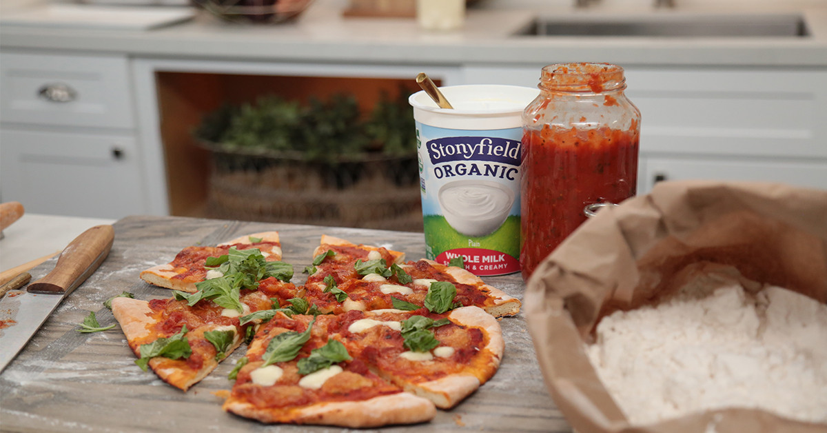 Instant Pizza Dough
 Yogurt Instant Pizza Dough Stonyfield