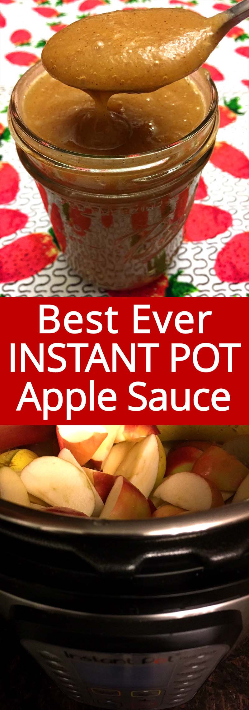 Instant Pot Applesauce Recipe
 Instant Pot Applesauce – Easy Homemade Pressure Cooker