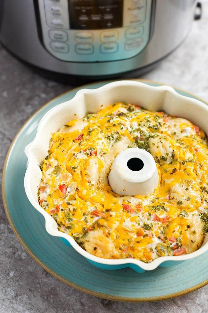 Instant Pot Brunch Recipes
 Instant Pot Southwest Biscuit Egg Bake