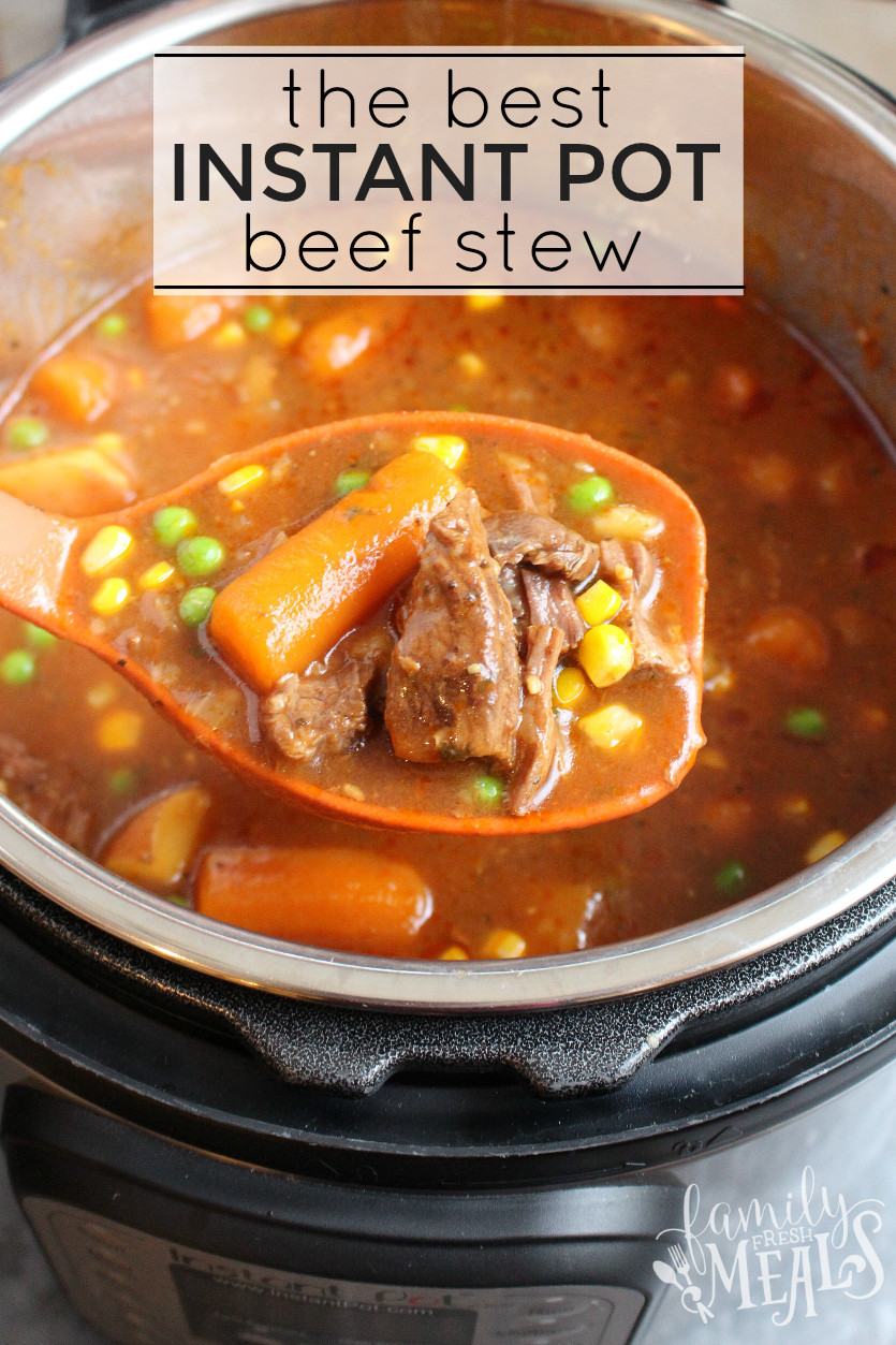 Instant Pot Lamb Stew Recipes
 The Best Instant Pot Beef Stew Family Fresh Meals