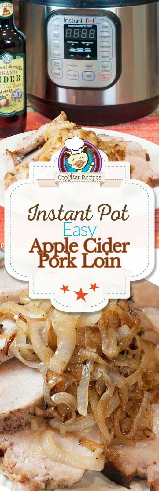 Instant Pot Pork Tenderloin Cooking Time
 Instant Pot Apple Cider Pork Loin