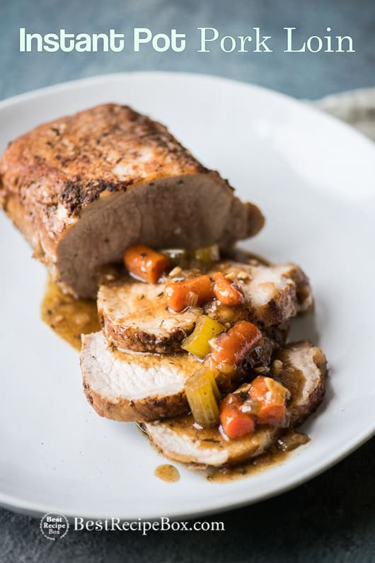 Instant Pot Pork Tenderloin Cooking Time
 Instant Pot Pork Roast with Ve ables and Gravy in