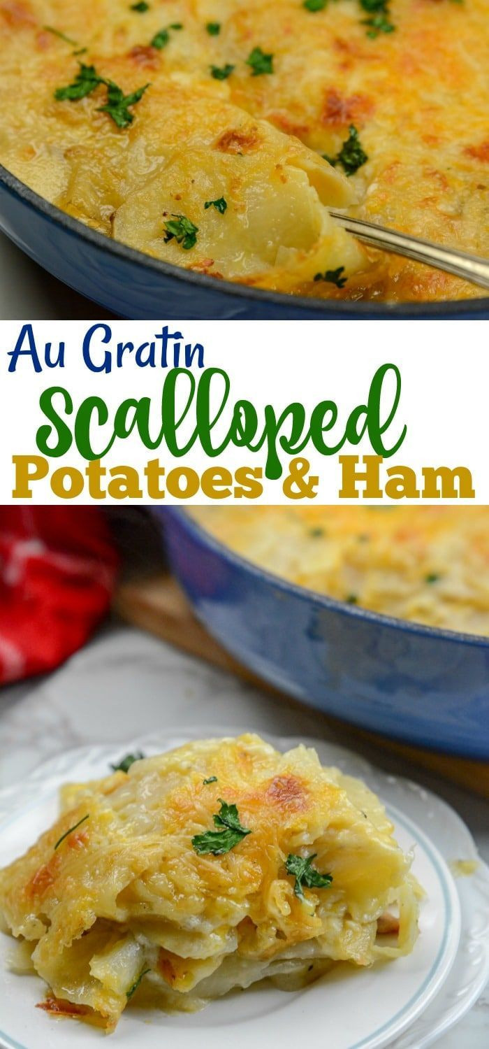 Instant Pot Scalloped Potatoes And Ham Recipe
 Easy Homemade Au Gratin Scalloped Potatoes and Ham