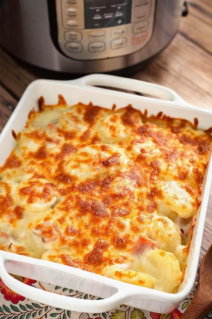 Instant Pot Scalloped Potatoes And Ham Recipe
 Instant Pot Scalloped Potatoes