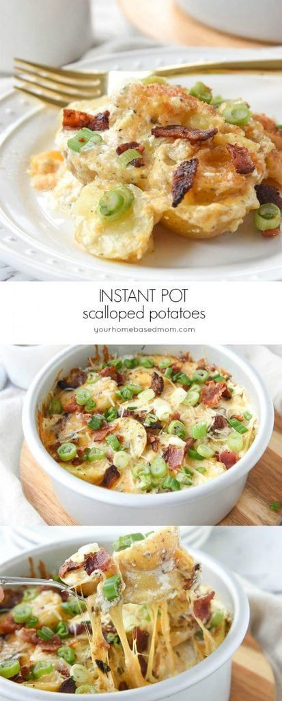 Instant Pot Scalloped Potatoes And Ham Recipe
 Instant Pot Scalloped Potatoes Recipe