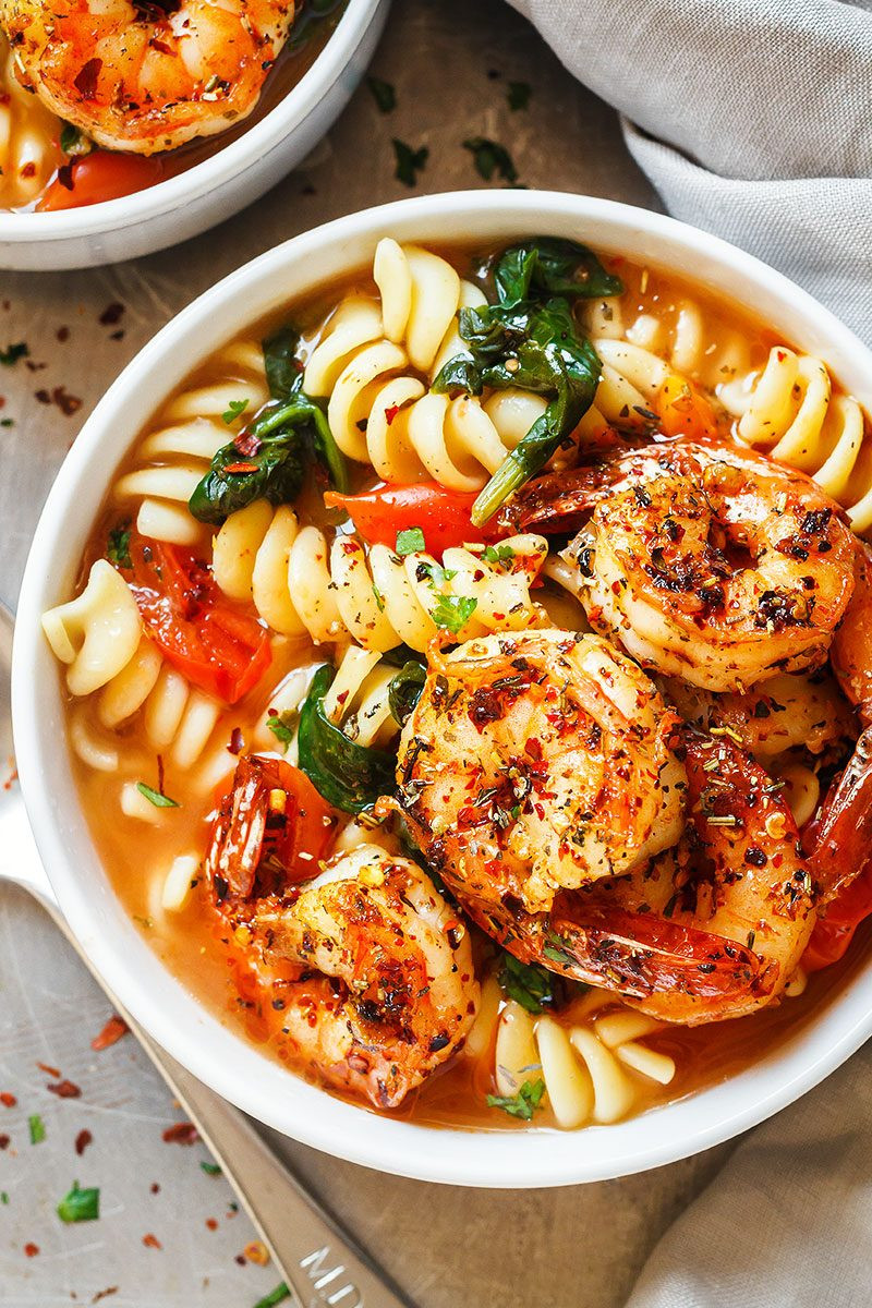 Instant Pot Shrimp Pasta
 Instant Pot Pasta Soup with Shrimp — Eatwell101