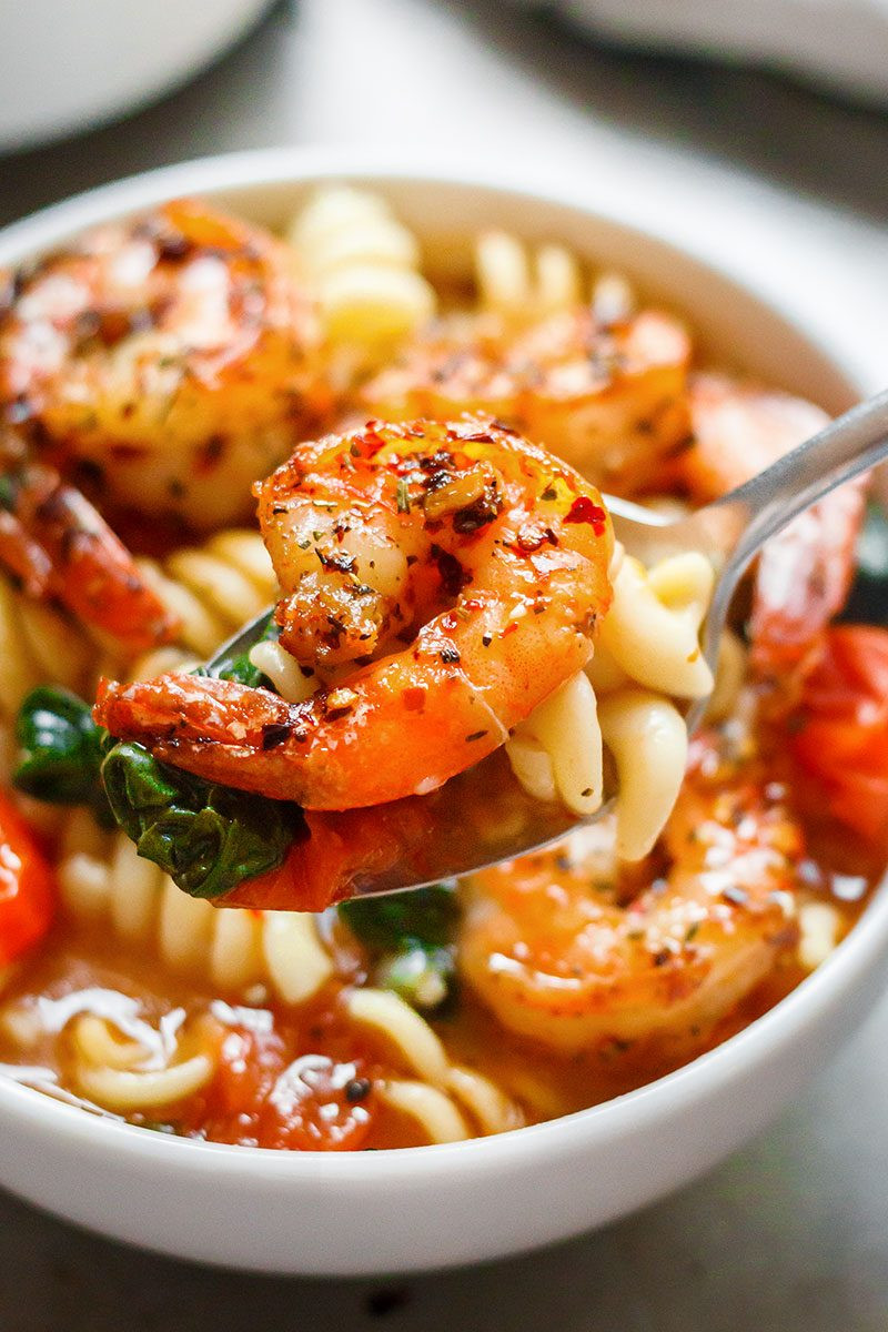 Instant Pot Shrimp Pasta
 Instant Pot Pasta Soup with Shrimp — Eatwell101