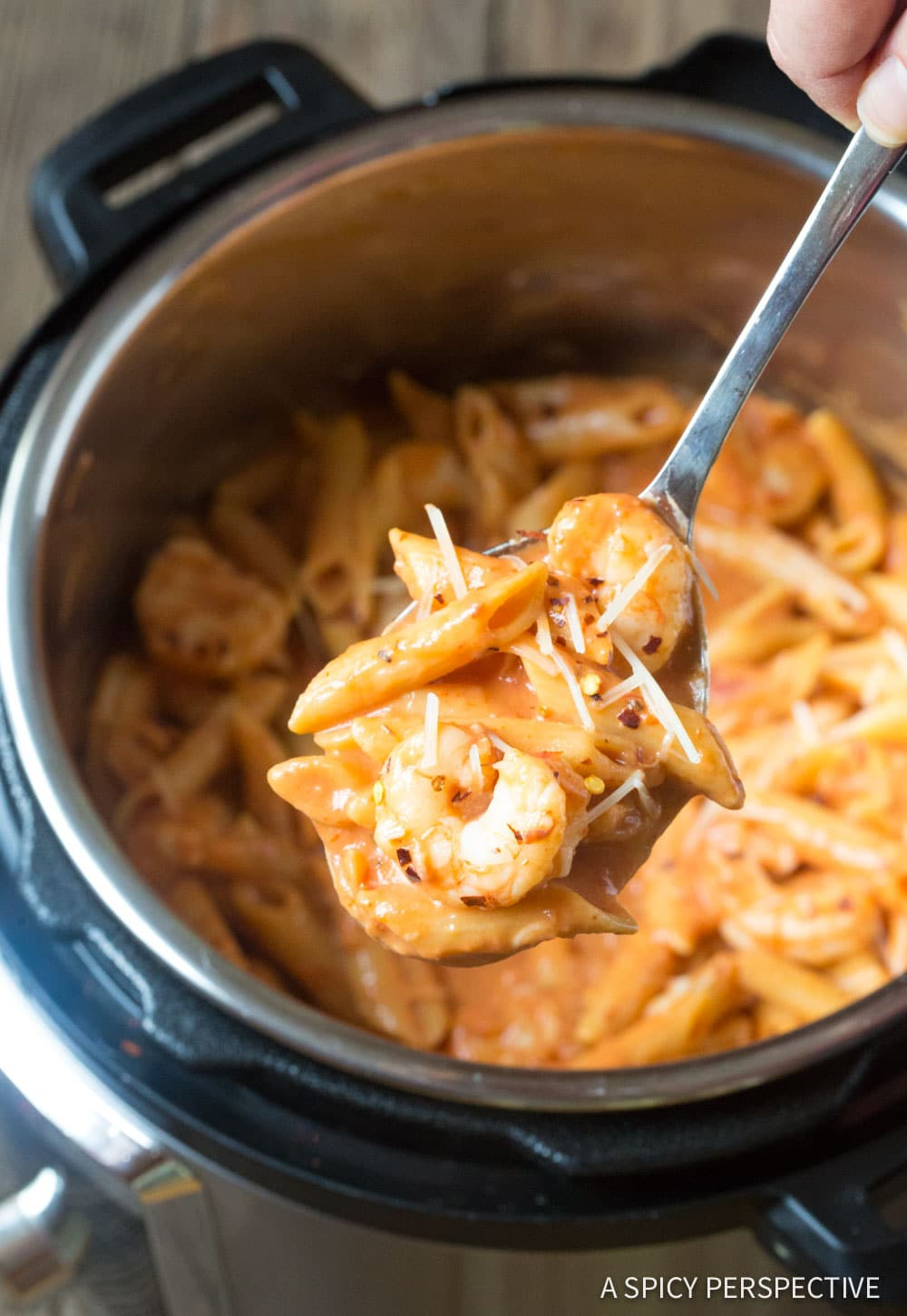 Instant Pot Shrimp Pasta
 Instant Pot Shrimp Pasta with Vodka Sauce Video A