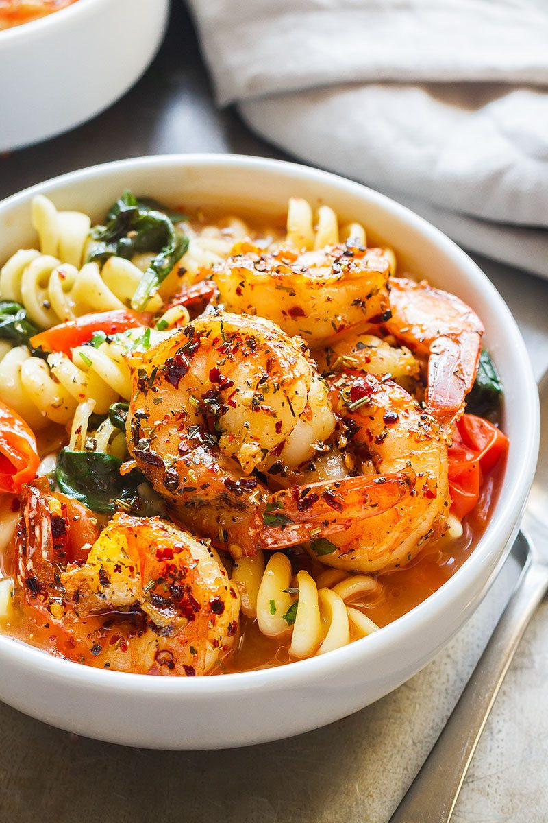 Instant Pot Shrimp Pasta
 Instant Pot Pasta Soup with Shrimp — Eatwell101