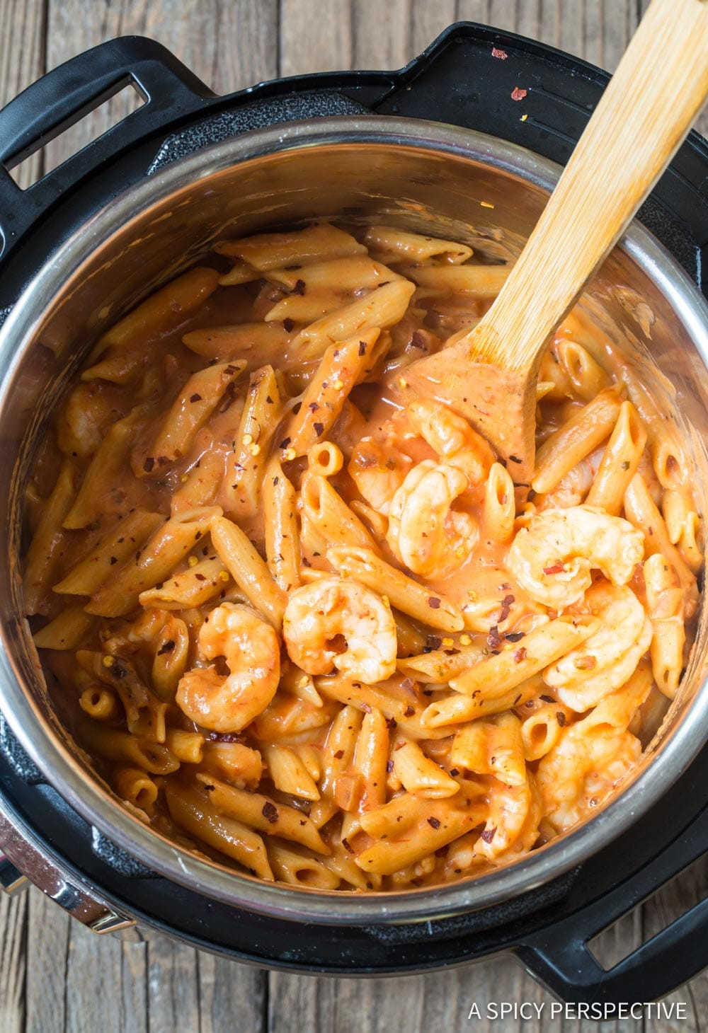 Instant Pot Shrimp Pasta
 Instant Pot Shrimp Pasta with Vodka Sauce Video A