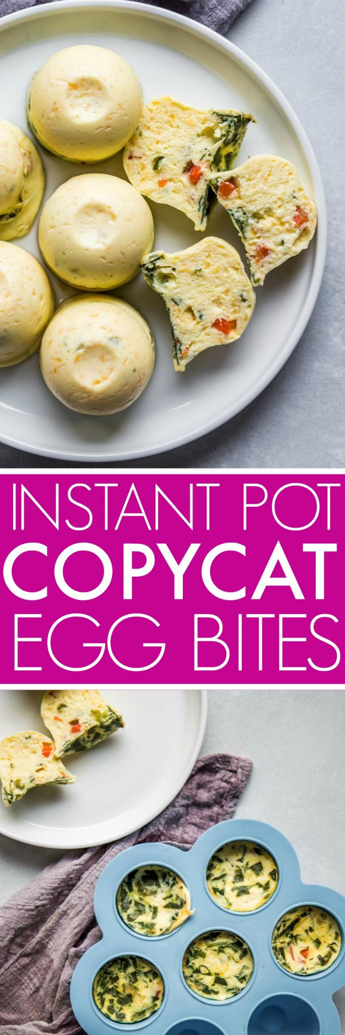 Instant Pot Sous Vide Recipes
 Instant Pot Sous Vide Egg Bites Starbucks Copycat