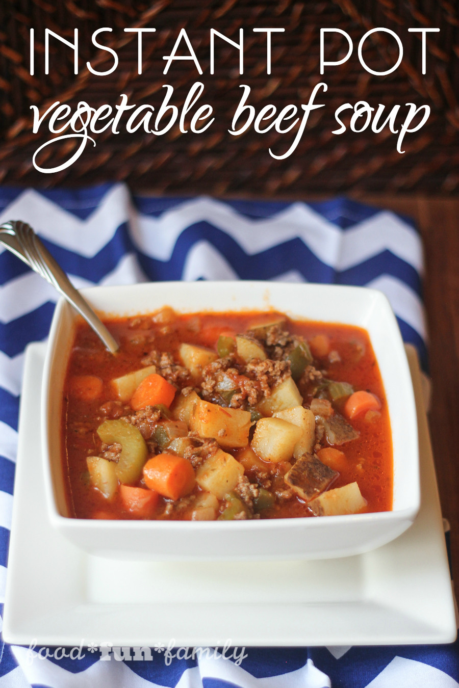 Instant Pot Vegetable Soup Recipes
 Instant Pot Ve able Beef Soup