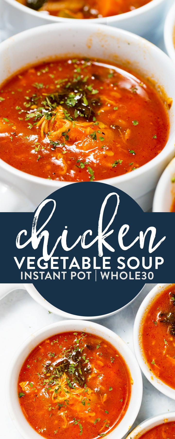 Instant Pot Vegetable Soup Recipes
 Instant Pot Chicken Ve able Soup