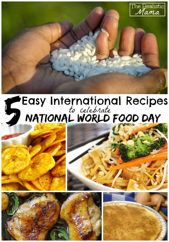 International Recipes For Kids
 5 Easy International Recipes for Kids