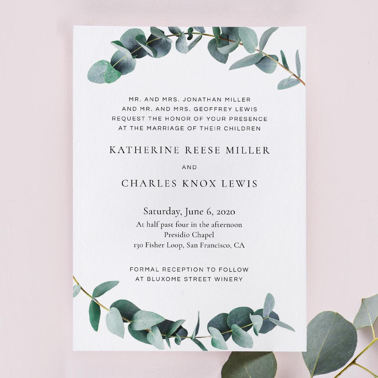 Invitation Wording Wedding
 Wedding Invitation Wording Examples In Every Style