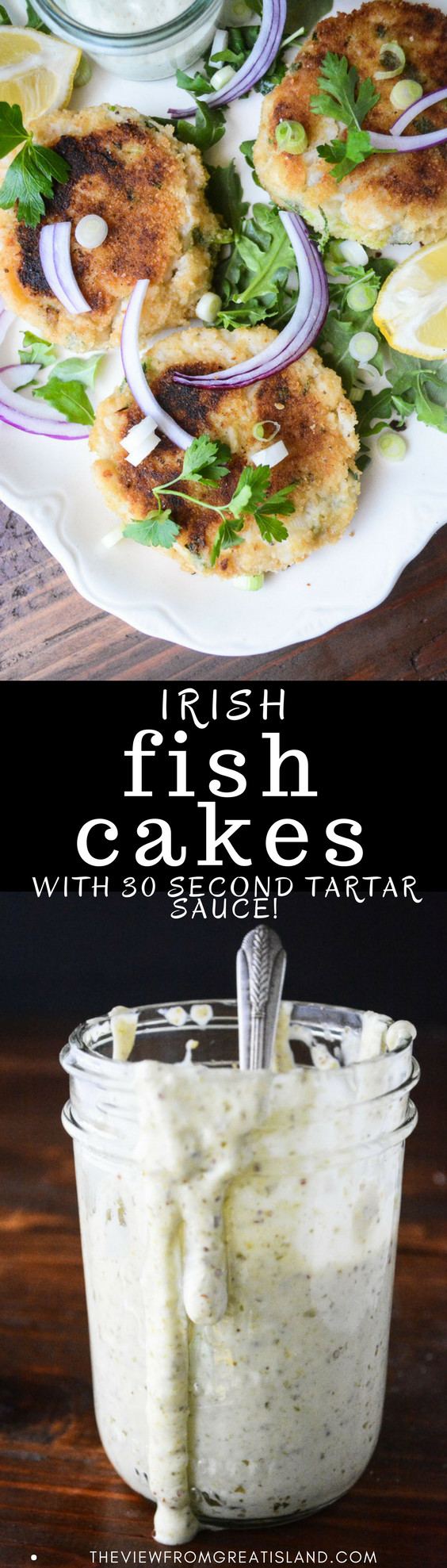 Irish Fish Recipes
 Irish Fish Cakes with 30 Second Tartar Sauce