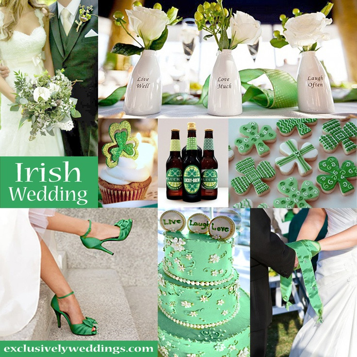 Irish Themed Wedding
 17 Best images about An Irish Wedding Day on Pinterest