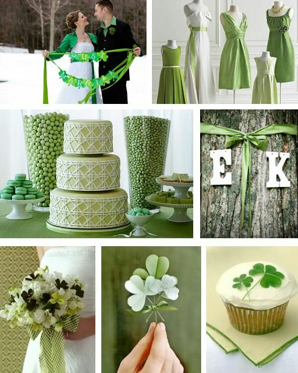 Irish Themed Wedding
 May The Luck The Irish Bless Your Wedding♥♥