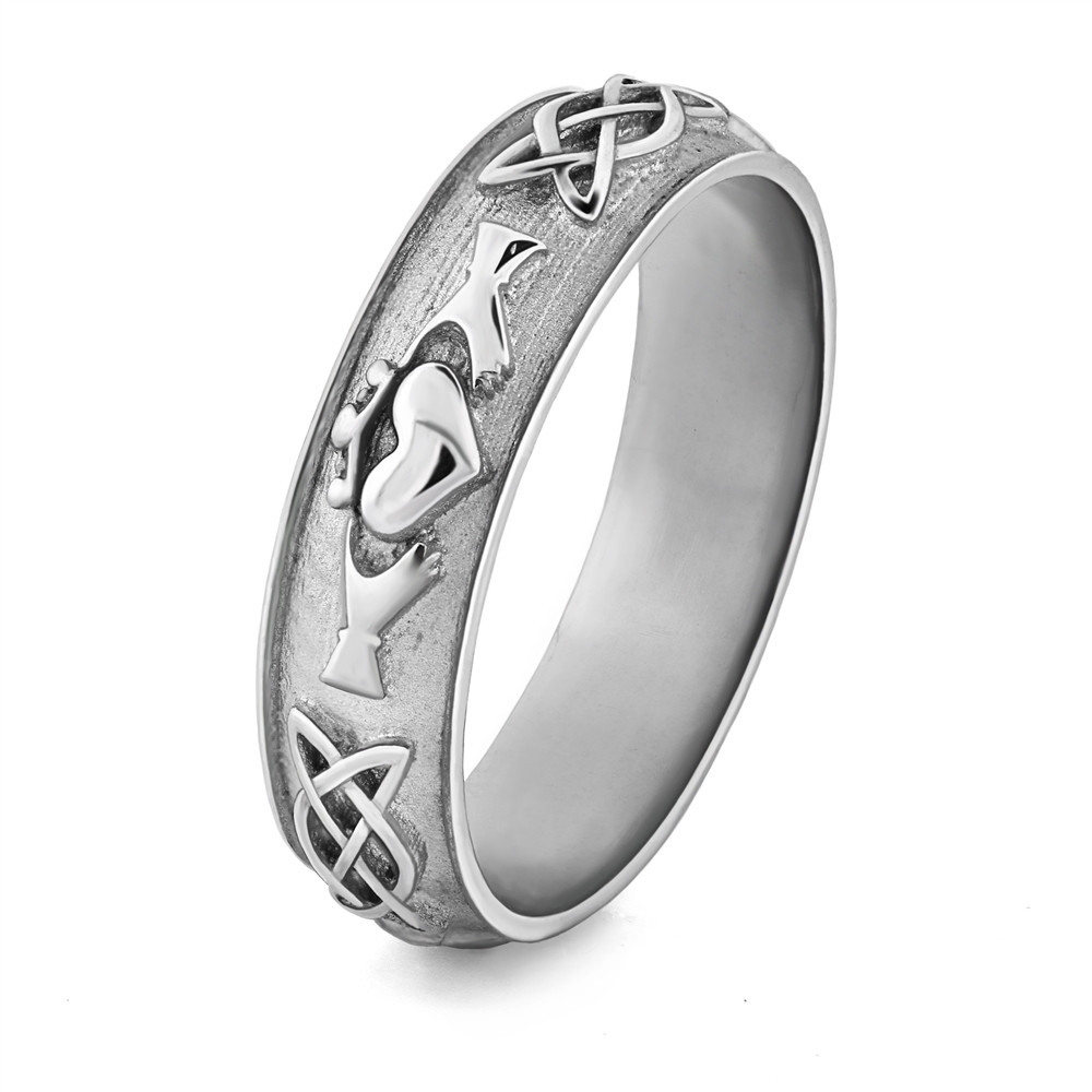 Irish Wedding Ring
 Mens Celtic Wedding Rings MS WED254