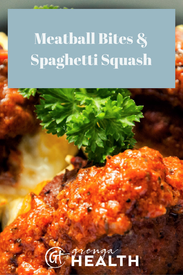 Is Spaghetti Squash Good For Weight Loss
 Meatball Bites & Spaghetti Squash Recipe