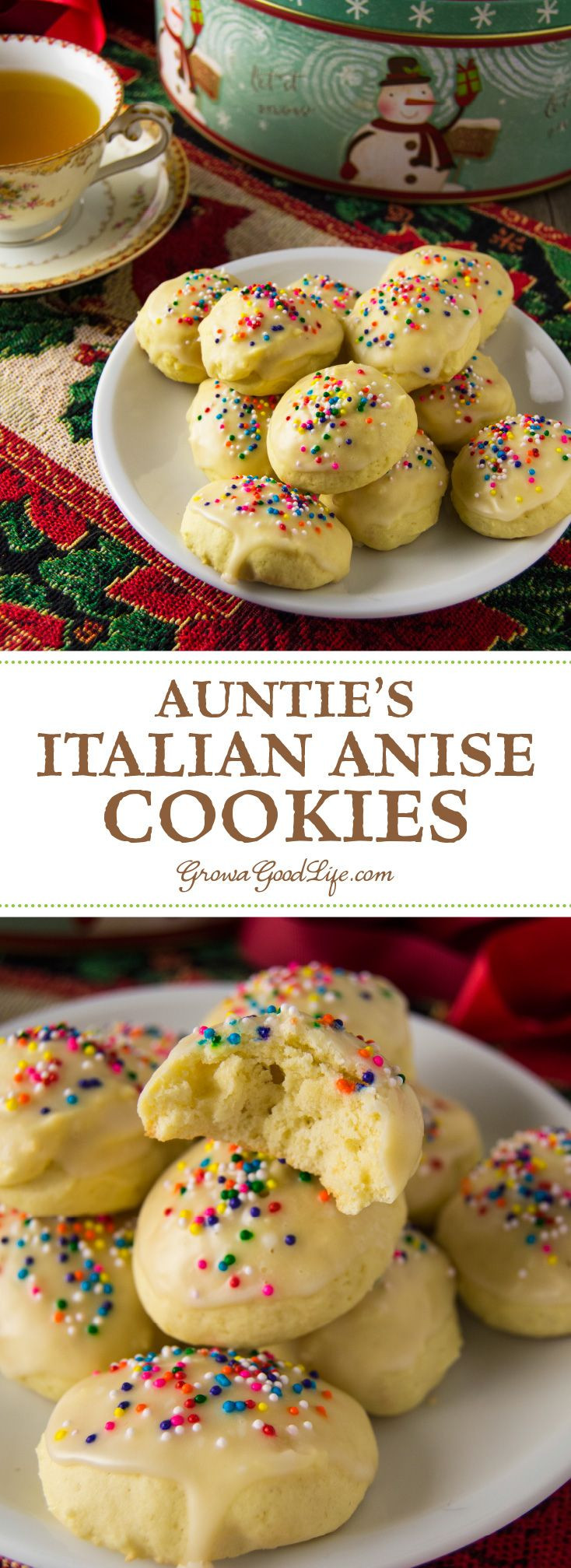 Italian Anise Christmas Cookies
 Italian Anise Cookies Recipe