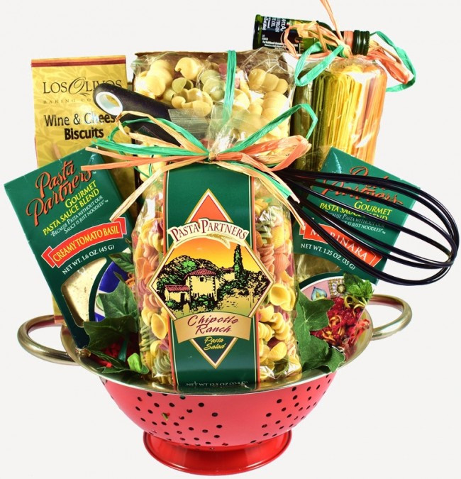 Italian Gift Basket Ideas
 A Taste Italy Italian Gift Basket with Artisan Pastas