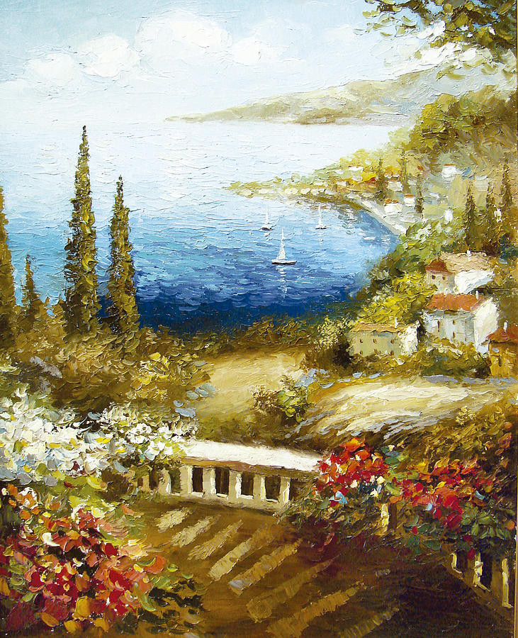 Italian Landscape Painting
 Italian Landscape by Dmitry Spiros