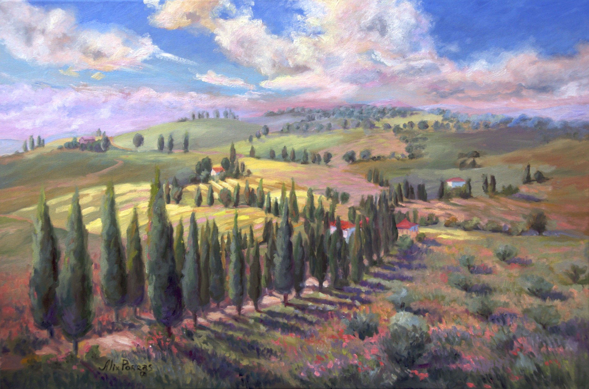 Italian Landscape Painting
 Italian Landscapes Alix Porras Fine Art