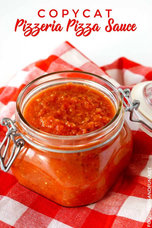 Italian Pizza Sauce Recipe
 Copycat Pizzeria Pizza Sauce Recipe • Food Folks and Fun