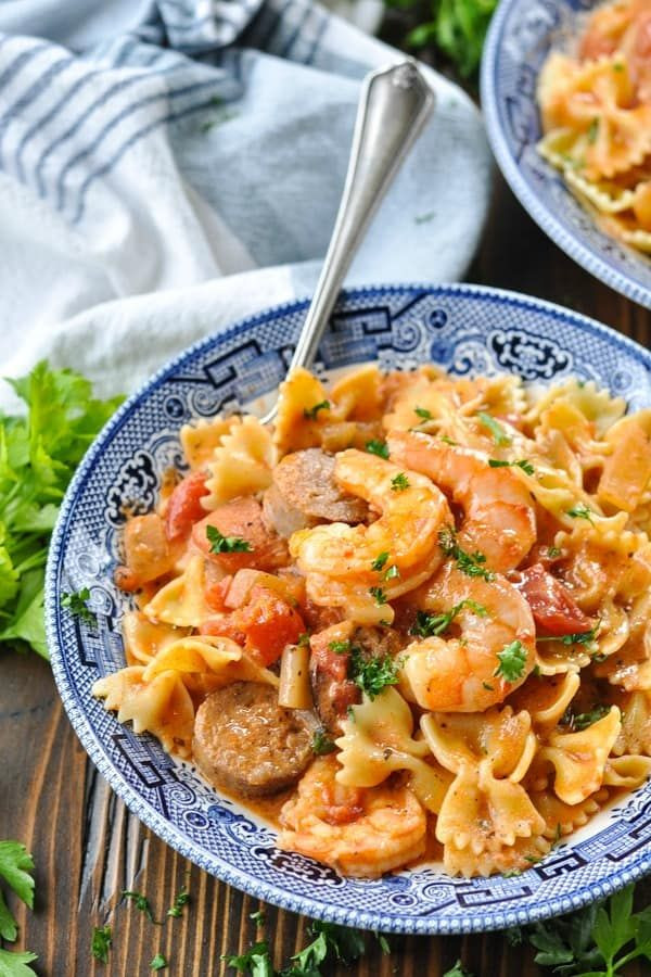 Italian Sausage And Shrimp Recipes
 Shrimp and Sausage Pasta Recipe in 2020