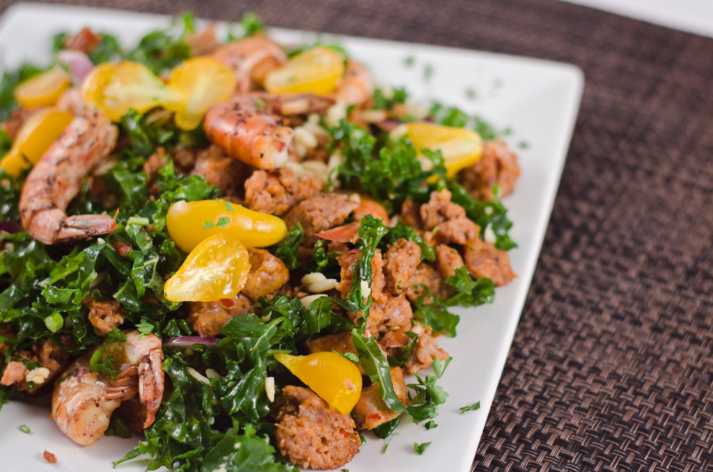 Italian Sausage And Shrimp Recipes
 Hot Italian Sausage with Shrimp and Kale Salad