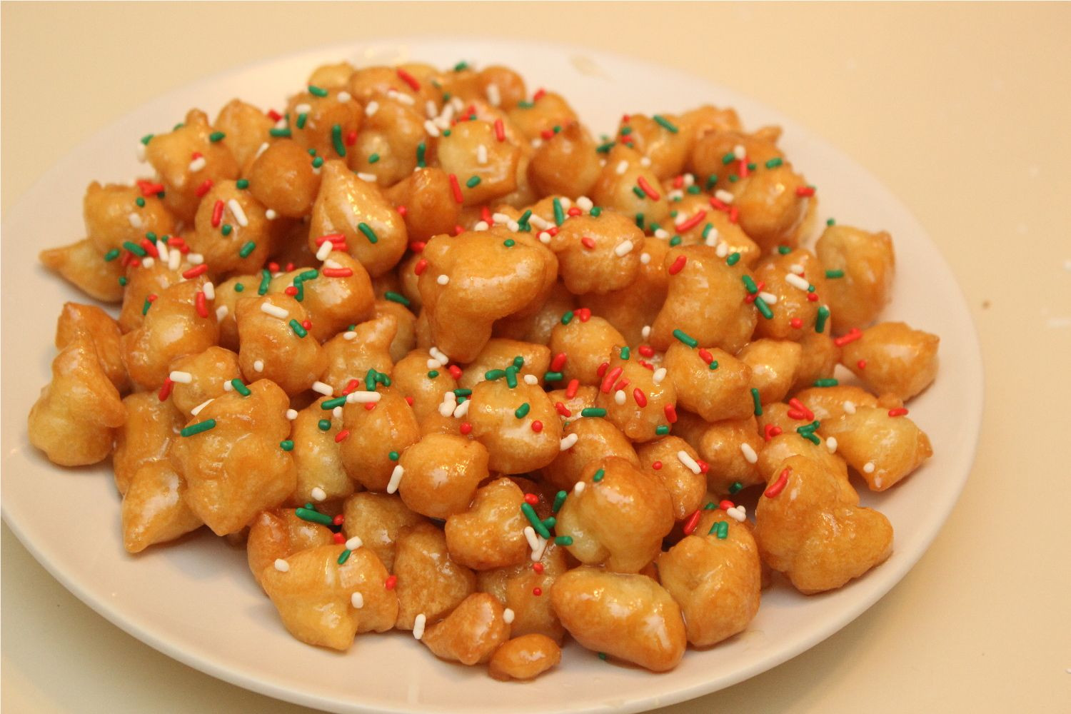 Italian Struffoli Recipes
 Struffoli Fried Dough With Honey And Almonds Recipe