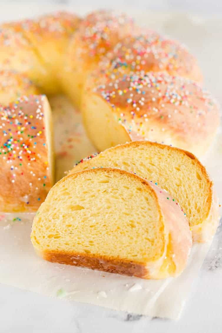 Italian Sweet Bread Loaf
 Italian Easter Bread Recipe
