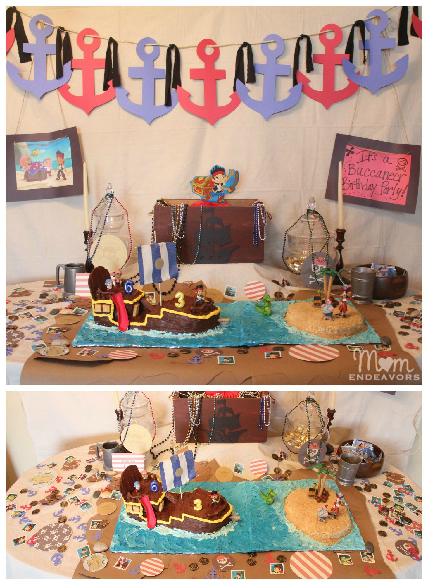 Jake The Pirate Birthday Party Ideas
 Jake and the Never Land Pirates Birthday Party