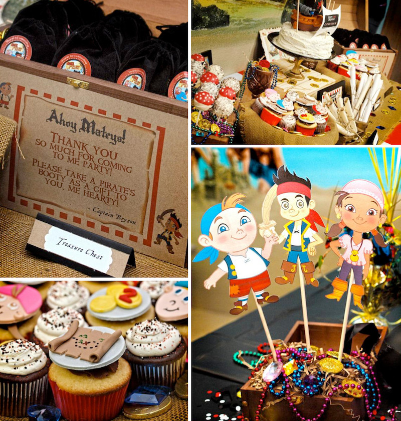 Jake The Pirate Birthday Party Ideas
 Kara s Party Ideas Jake and the Neverland Pirates Boy 2nd