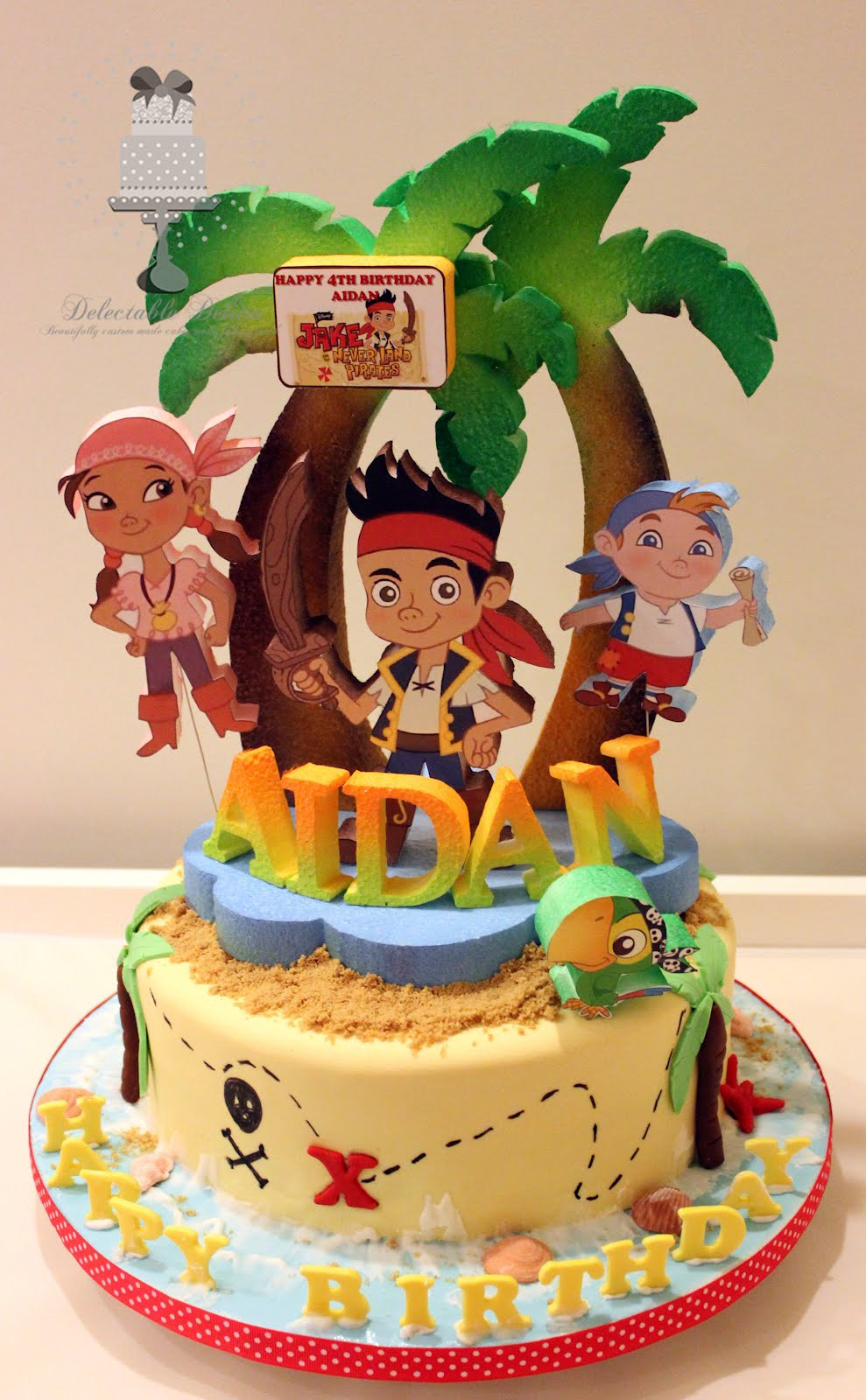 Jake The Pirate Birthday Party Ideas
 Delectable Delites Jake and the Neverland Pirates theme