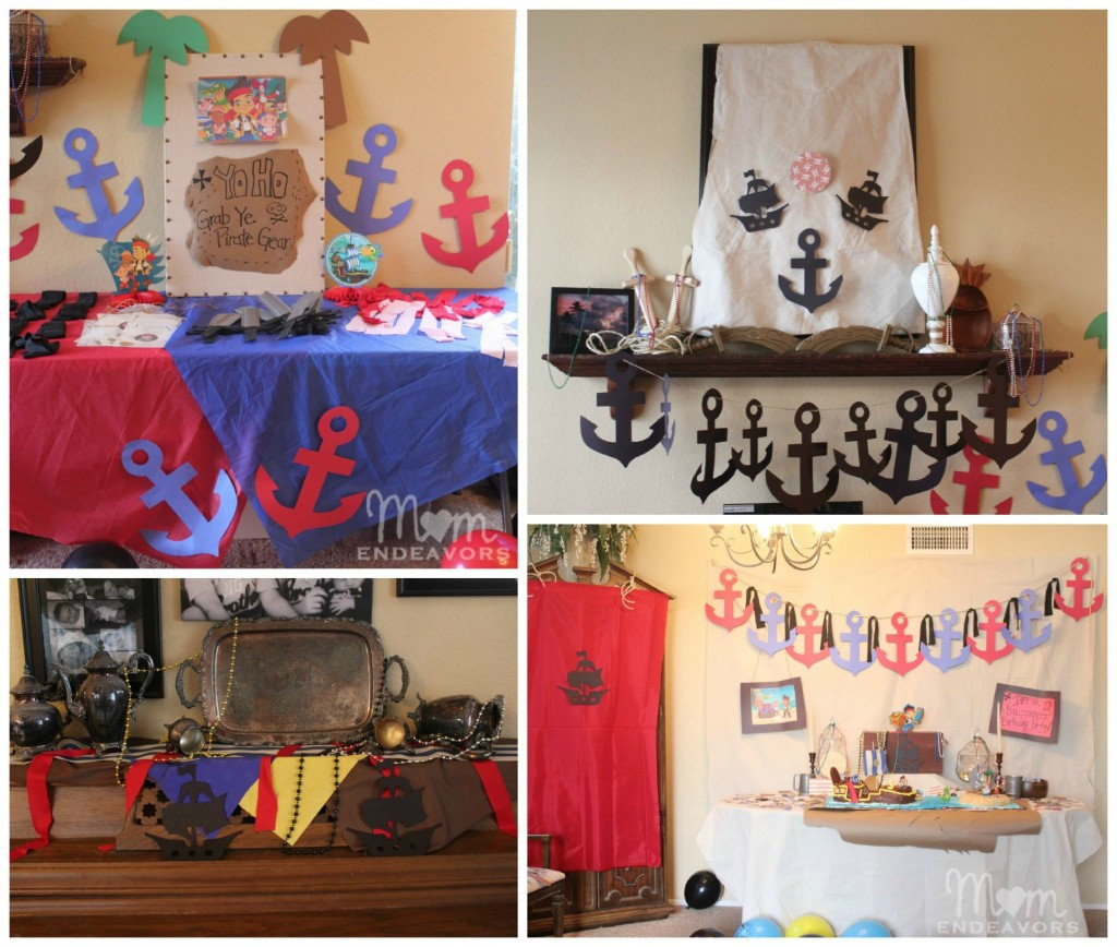 Jake The Pirate Birthday Party Ideas
 Jake and the Never Land Pirates Birthday Party