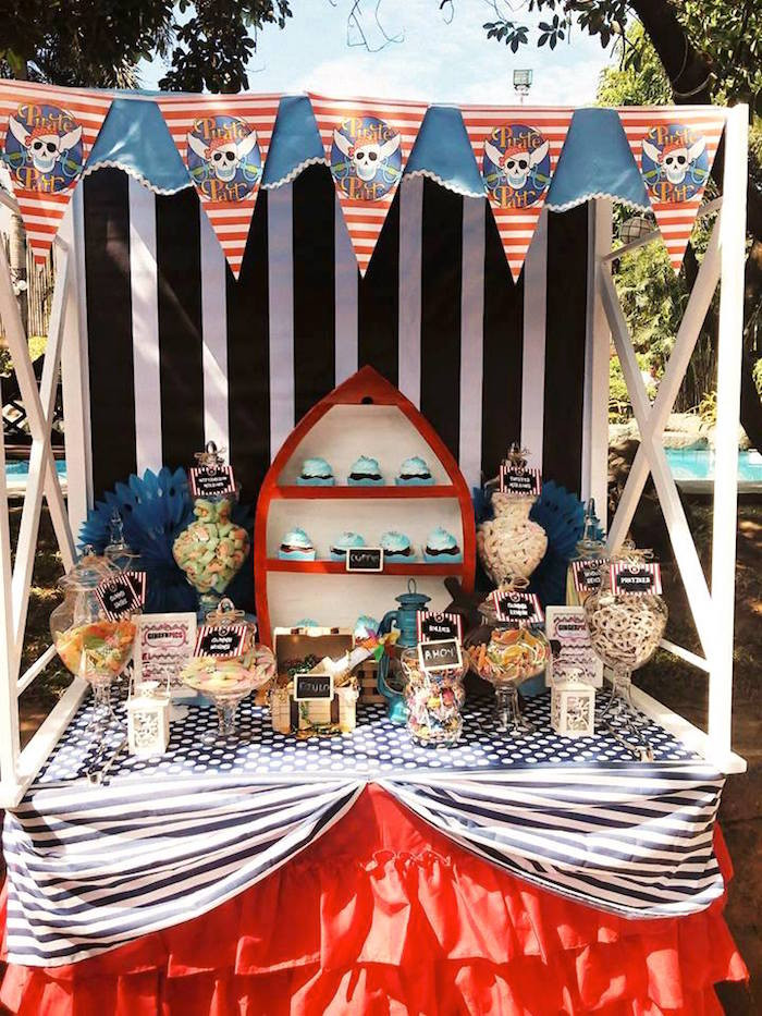 Jake The Pirate Birthday Party Ideas
 Kara s Party Ideas Jake & The Neverland Pirates Birthday Party