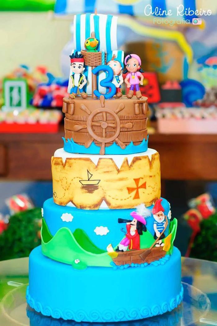 Jake The Pirate Birthday Party Ideas
 Kara s Party Ideas Jake And The Neverland Pirates Themed