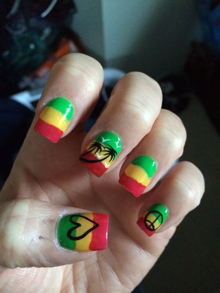 Jamaican Nail Designs
 Best 25 Jamaica nails ideas on Pinterest