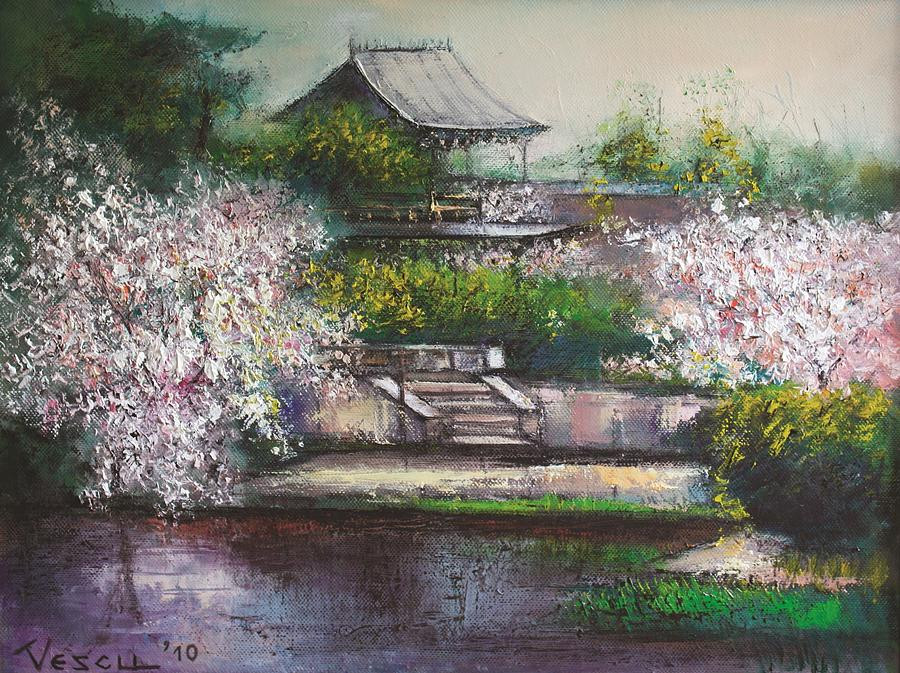 Japan Landscape Painting
 Japan Landscape Painting by Teodor Vescu