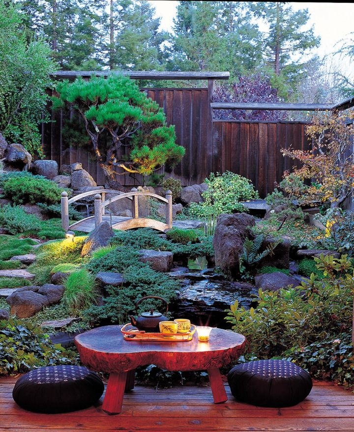 Japanese Style Backyard
 17 Peaceful Green Japanese Style Backyards