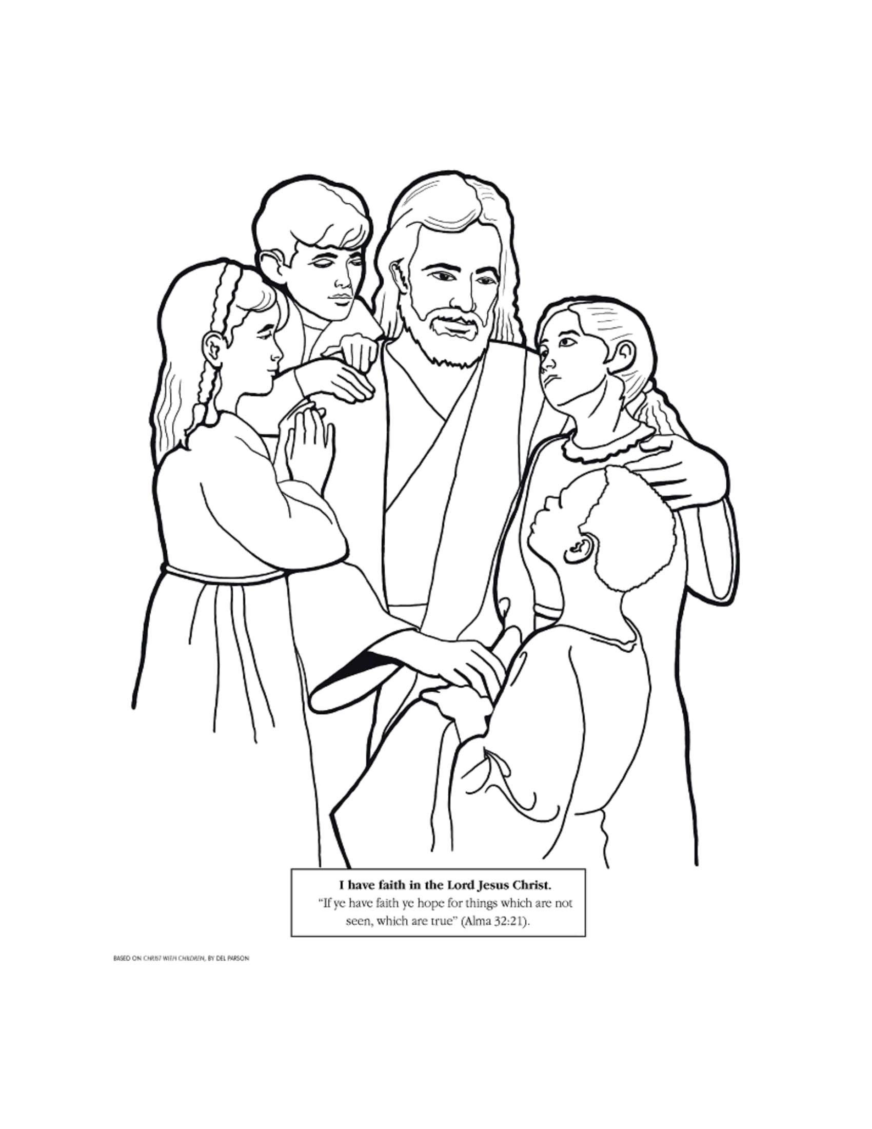 Jesus Coloring Pages For Kids Printable
 Coloring Pages