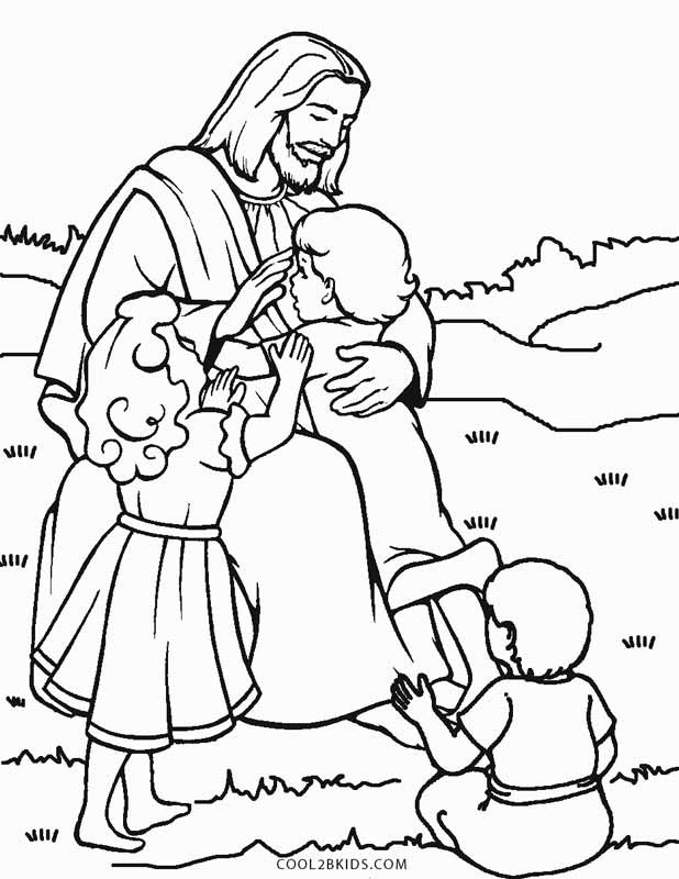 Jesus Coloring Pages For Kids Printable
 Free Printable Jesus Coloring Pages For Kids