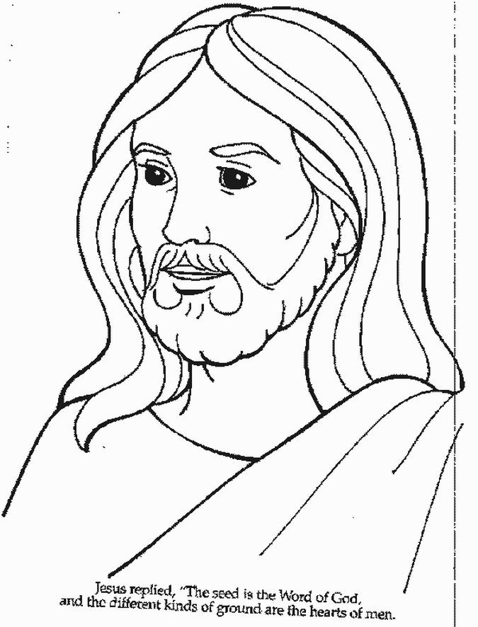 Jesus Coloring Pages For Kids Printable
 Free Printable Jesus Coloring Pages For Kids