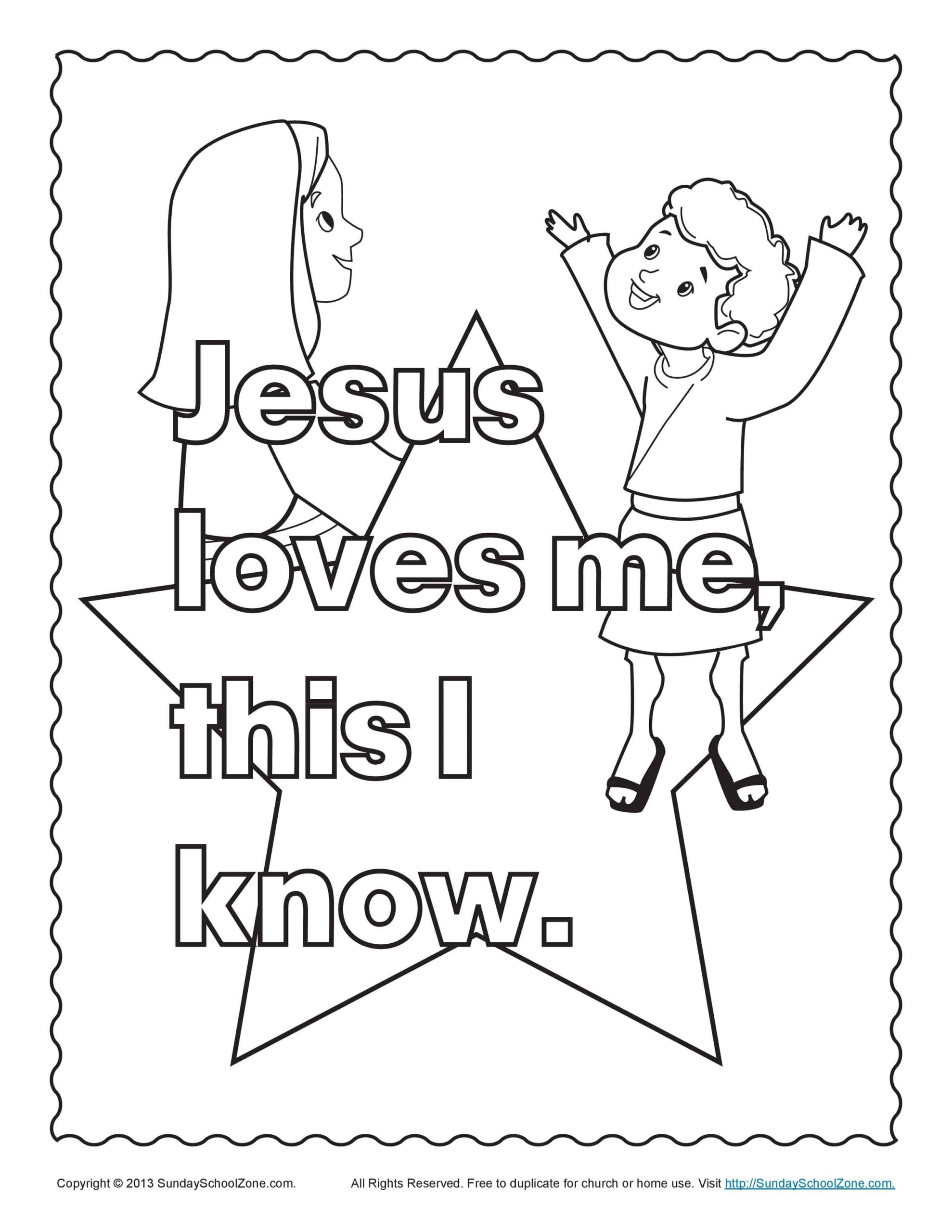 Jesus Coloring Pages For Kids Printable
 Bible Coloring Pages for Kids