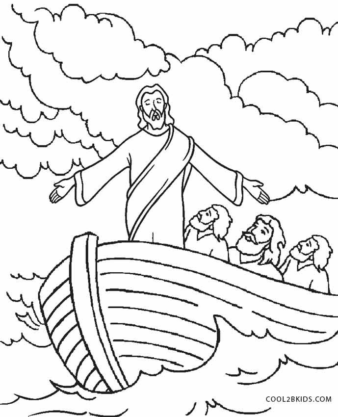 Jesus Coloring Pages For Kids Printable
 Free Printable Jesus Coloring Pages For Kids