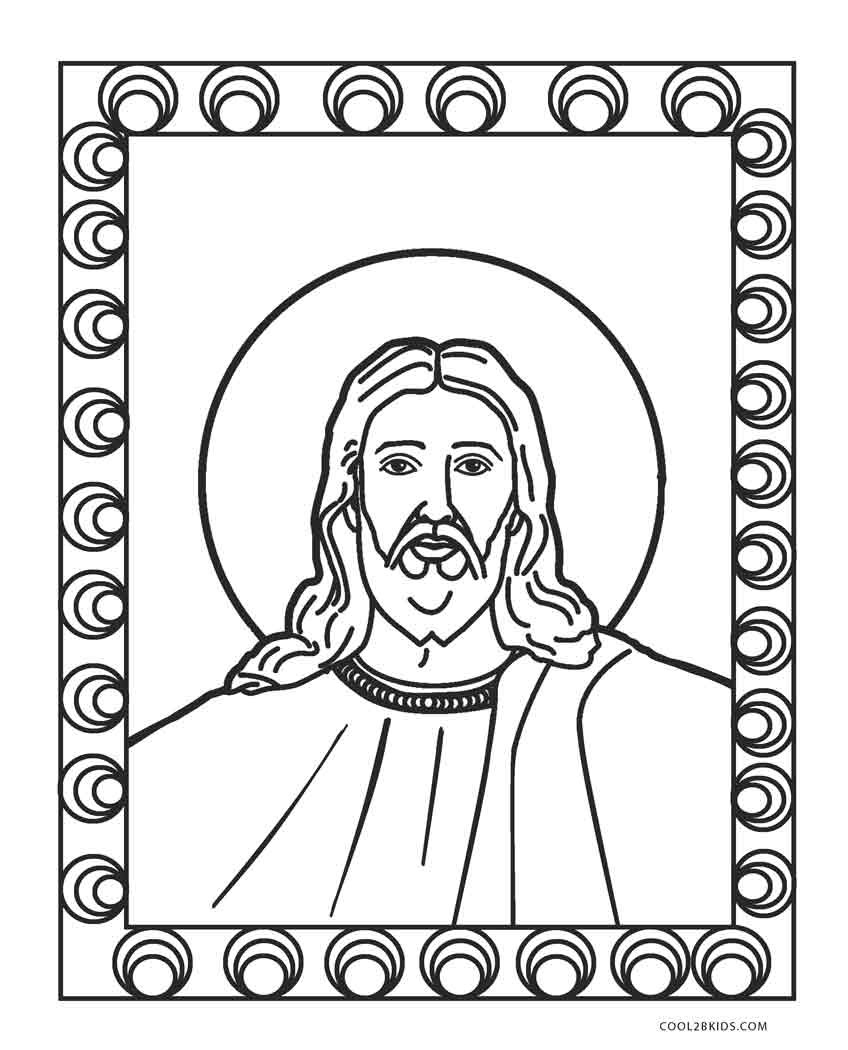 Jesus Coloring Pages For Kids Printable
 Free Printable Jesus Coloring Pages For Kids