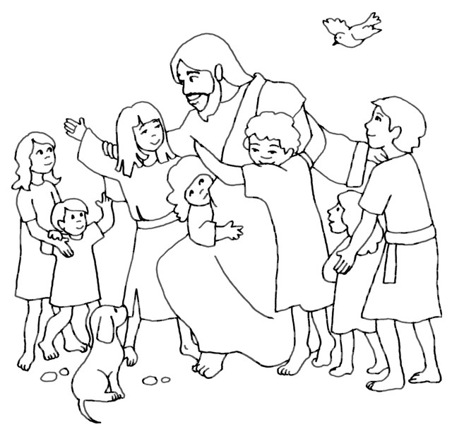 Jesus Loves The Little Children Coloring Pages
 Jesus Loves The Little Children Coloring Pages Coloring Home